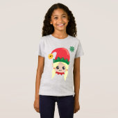 Girls' Fine Jersey T-Shirt (Voorkant volledig)