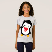 Girls' Fine Jersey T-Shirt (Voorkant volledig)