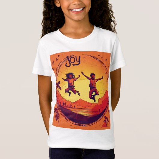 Girls' Fine Jersey T-Shirt (Voorkant)