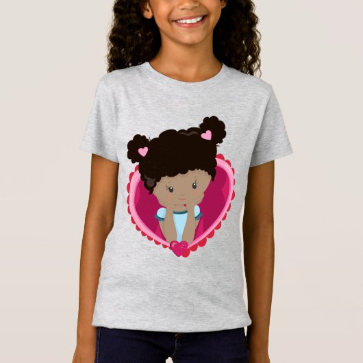 Girls' Fine Jersey T-Shirt (Voorkant)
