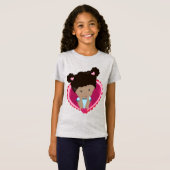Girls' Fine Jersey T-Shirt (Voorkant volledig)