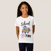Girls' Fine Jersey T-Shirt (Voorkant volledig)