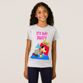 Girls' Fine Jersey T-Shirt (Voorkant volledig)