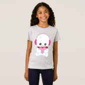 Girls' Fine Jersey T-Shirt (Voorkant volledig)