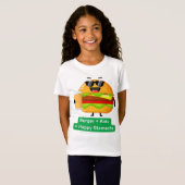 Girls' Fine Jersey T-Shirt (Voorkant volledig)