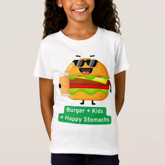 Girls' Fine Jersey T-Shirt (Voorkant)