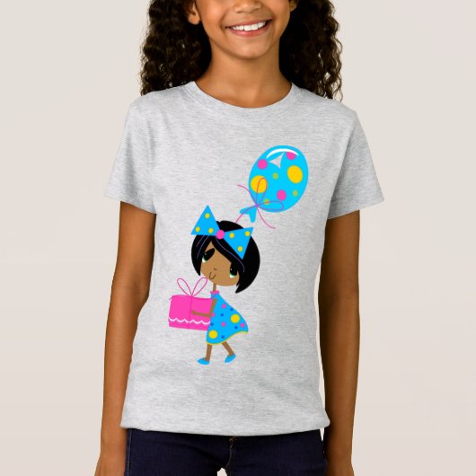 Girls' Fine Jersey T-Shirt (Voorkant)