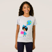 Girls' Fine Jersey T-Shirt (Voorkant volledig)