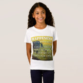 Girls' Fine Jersey T-Shirt (Voorkant volledig)