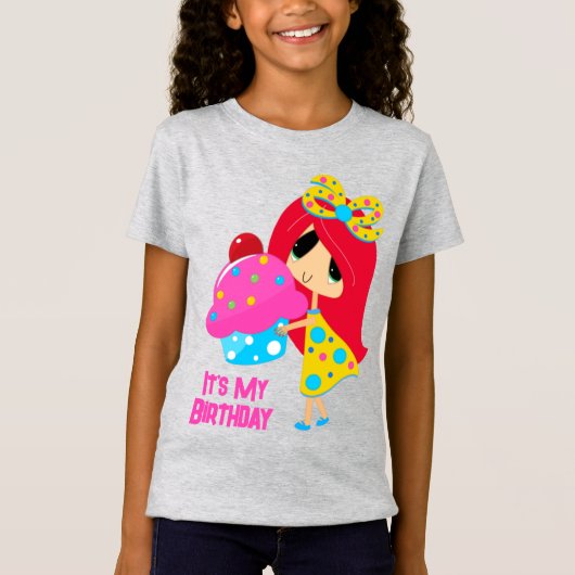 Girls' Fine Jersey T-Shirt (Voorkant)