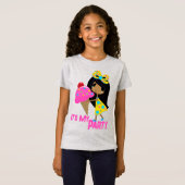 Girls' Fine Jersey T-Shirt (Voorkant volledig)