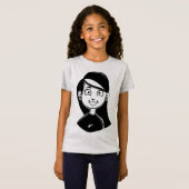 Girls' Fine Jersey T-Shirt (Voorkant volledig)