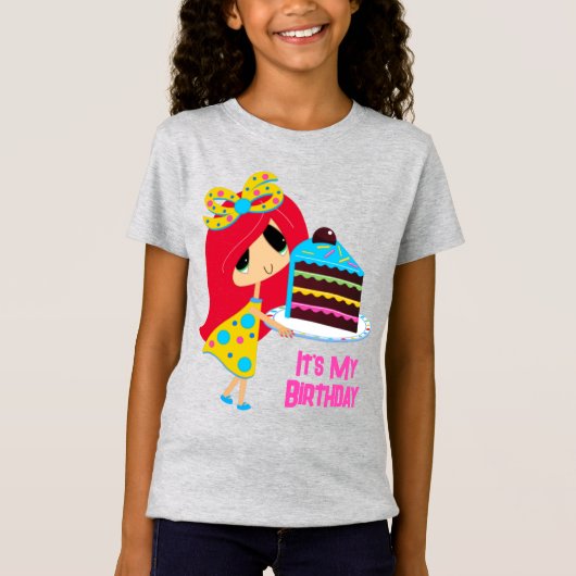 Girls' Fine Jersey T-Shirt (Voorkant)