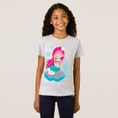 Girls' Fine T-Shirt (Voorkant volledig)