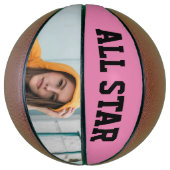 GIRLS FOTO GEPERSONALISEERD Basketballen (Verticaal)