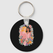 Girls Friendship Bloom Ies Sisterhood Together Lau Sleutelhanger (Voorkant)