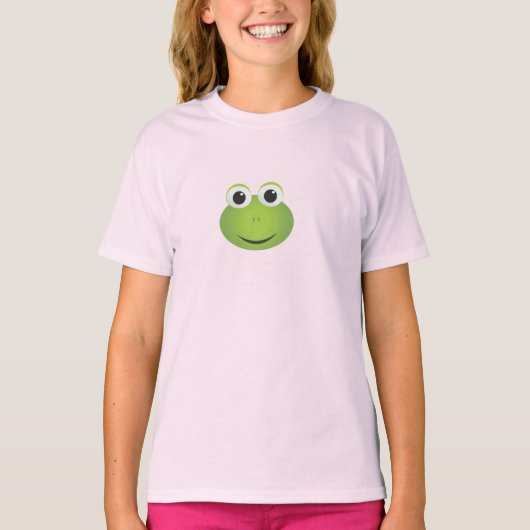 Girl's Frog Shirt (Voorkant)