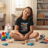 Girls' Fuzzy Logic Tech Pun T-shirt