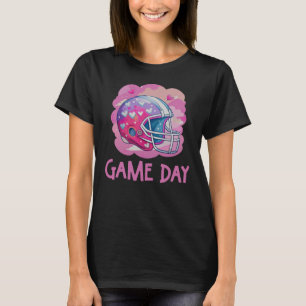 Girl's Game Day Football, Football Seizoen T-shirt