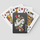 Girls Game Night | Game on Dames Queen of Hearts Pokerkaarten (Achterkant)
