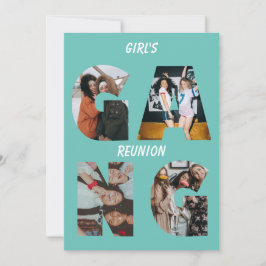 Girl's Gang Reunion Party 4 Afbeelding Fotouitnodi Kaart