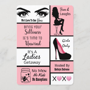 Girls Getaway Kaart