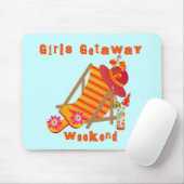 Girls Getaway Weekend T-shirts en cadeautjes Muismat (Met muis)