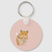 Girls Golden Hamster Sleutelhanger (Achterkant)