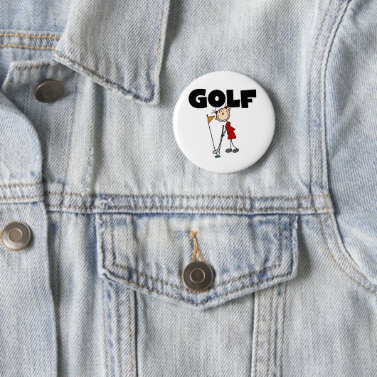 Girls GOLF Ronde Button 5,7 Cm (In situ)