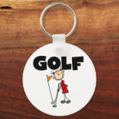 Girls GOLF Sleutelhanger (Voorkant)