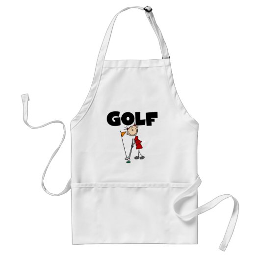 Girls GOLF Standaard Schort (Voorkant)