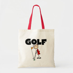 Girls GOLF T-shirts en cadeautjes Tote Bag