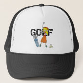 Girls Golf Trucker Pet (Voorkant)