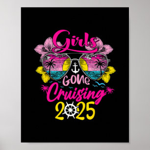 Girls Gone Cruising 2025 Cruise Vakantie Trip Funn Poster