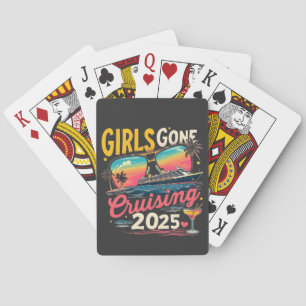 Girls Gone Cruising 2025 Reizen Meisjes Trip Pokerkaarten