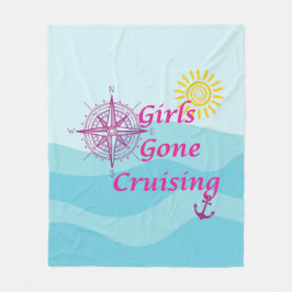 Girls Gone Cruising Fleece Deken