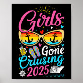 Girls Gone Cruising Vakantie 2025 Party Cruise Poster (Voorkant)
