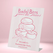 Girls Gone Mild Bachelorette reisschema Reclamebord Met Voetstuk