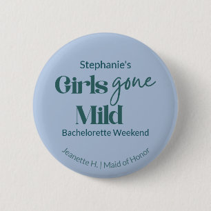 Girls Gone Mild Bachelorette Strand Spa Weekend Ronde Button 5,7 Cm