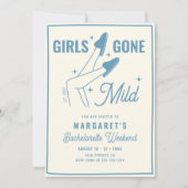 Girls Gone Mild Blue Spa Bachelorette Weekend Kaart (Voorkant)