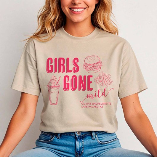 Girls Gone Mild Bruidsmeisje Bach T-shirt
