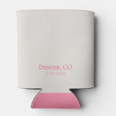 Girls Gone Mild - Custom Bachelorette Design Blikjeskoeler (Achterkant)