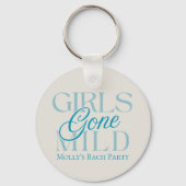 Girls Gone Mild – Custom Bachelorette Design Keych Sleutelhanger (Voorkant)