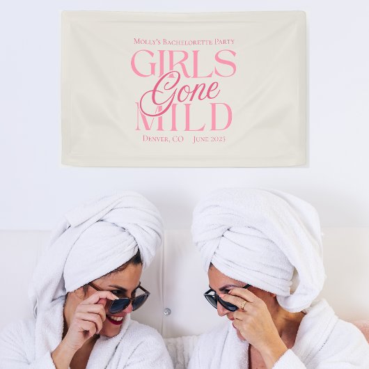 Girls Gone Mild - Custom Bachelorette Design Spandoek