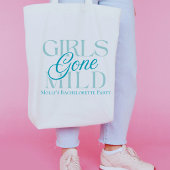 Girls Gone Mild - Custom Bachelorette Design Tote Bag