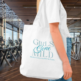 Girls Gone Mild - Custom Bachelorette Design Tote Bag