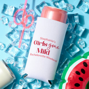 Girls Gone Mild Elegant Meisjesweekend Wit Seltzer Blikjeskoeler