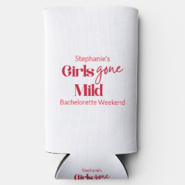 Girls Gone Mild Elegant Meisjesweekend Wit Seltzer Blikjeskoeler