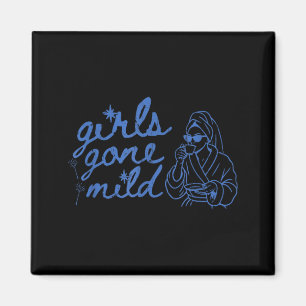 Girls Gone Mild Funny Bachelorette Spa Bach Magneet