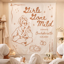 Girls Gone Mild Meisjes Uitje Vlag Sjaal Wandkleed